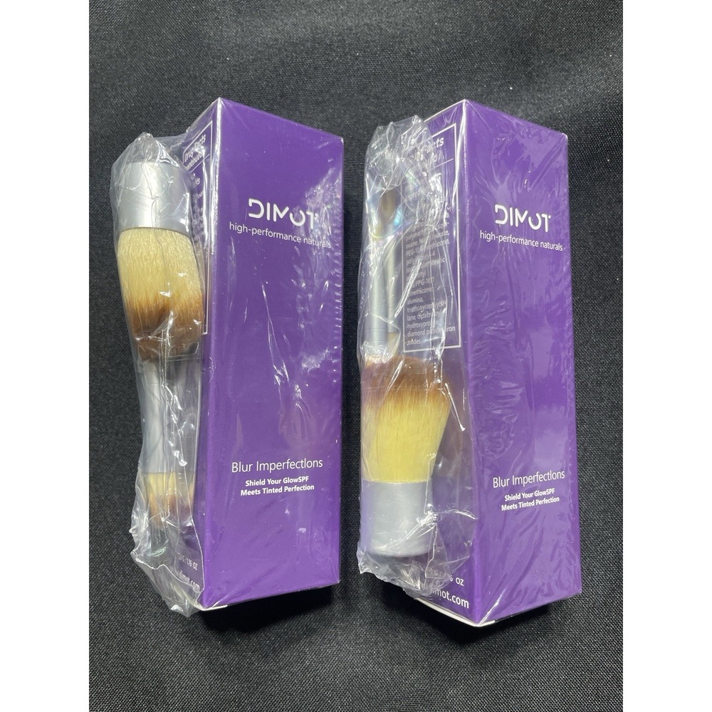 Dimot Blur Imperfections Cosmetic Brush Sets Lot of 2 New Sealed Cruelty Free